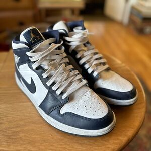 Nike Air Men's Shoes - Navy and White